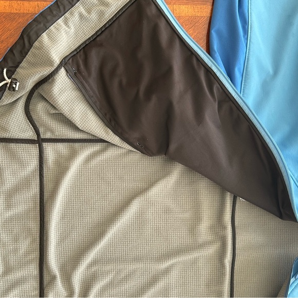 Marmot Tempo Blue Full-Zip Soft Shell Jacket XL - Picture 11 of 15